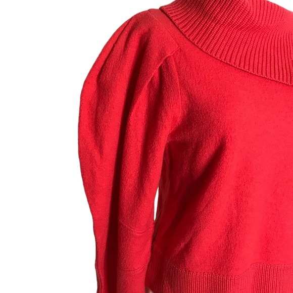 New ULLA Johnson Riley Pullover Zinnia Wool Sweater Large - Picture 5 of 7